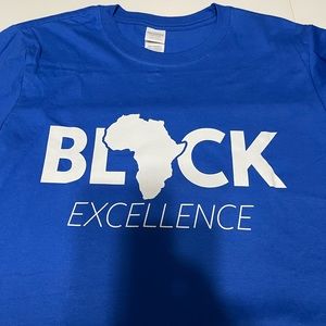 Black Excellence T-Shirt (White)
